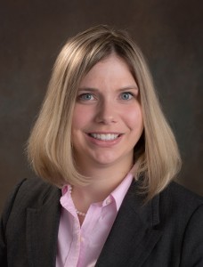 Dr. Alyssa Butler working at Premier Dental